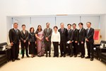 葉達夫會長等貴賓與市長合影