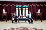 加州台灣同鄉聯誼會儲錦琪會長一行蒞府拜會，由鄭照新副市長代表接待
