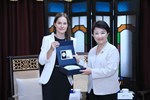 德國經濟辦事處首席代表暨處長蘭依樺博士一行蒞府拜會，雙方盼深化經貿合作