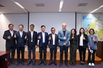 澳洲駐台辦事處林明皓副代表等貴賓與林育鴻副秘書長合影