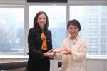 雙方就經貿文化教育等議題交換意見，互動熱絡