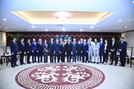 盧市長與日本自民黨局長平沼正二郎等貴賓合影