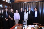 英國在臺辦事處包瓊郁代表再度來訪，盧市長以茶會友