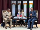 雙方就社會安全網、智慧城市、經貿產業、青年教育、棒球交流等議題進行深入討論