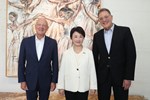 雙方就高科技產業供應鏈合作、無人載具發展及城市治理等議題交換意見