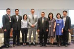 澳大利亞昆士蘭省貿易暨投資辦事處Patrick Hafenstein處長一行蒞府拜會合影