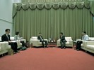 韓國駐臺北代表部趙百相代表一行蒞府拜會